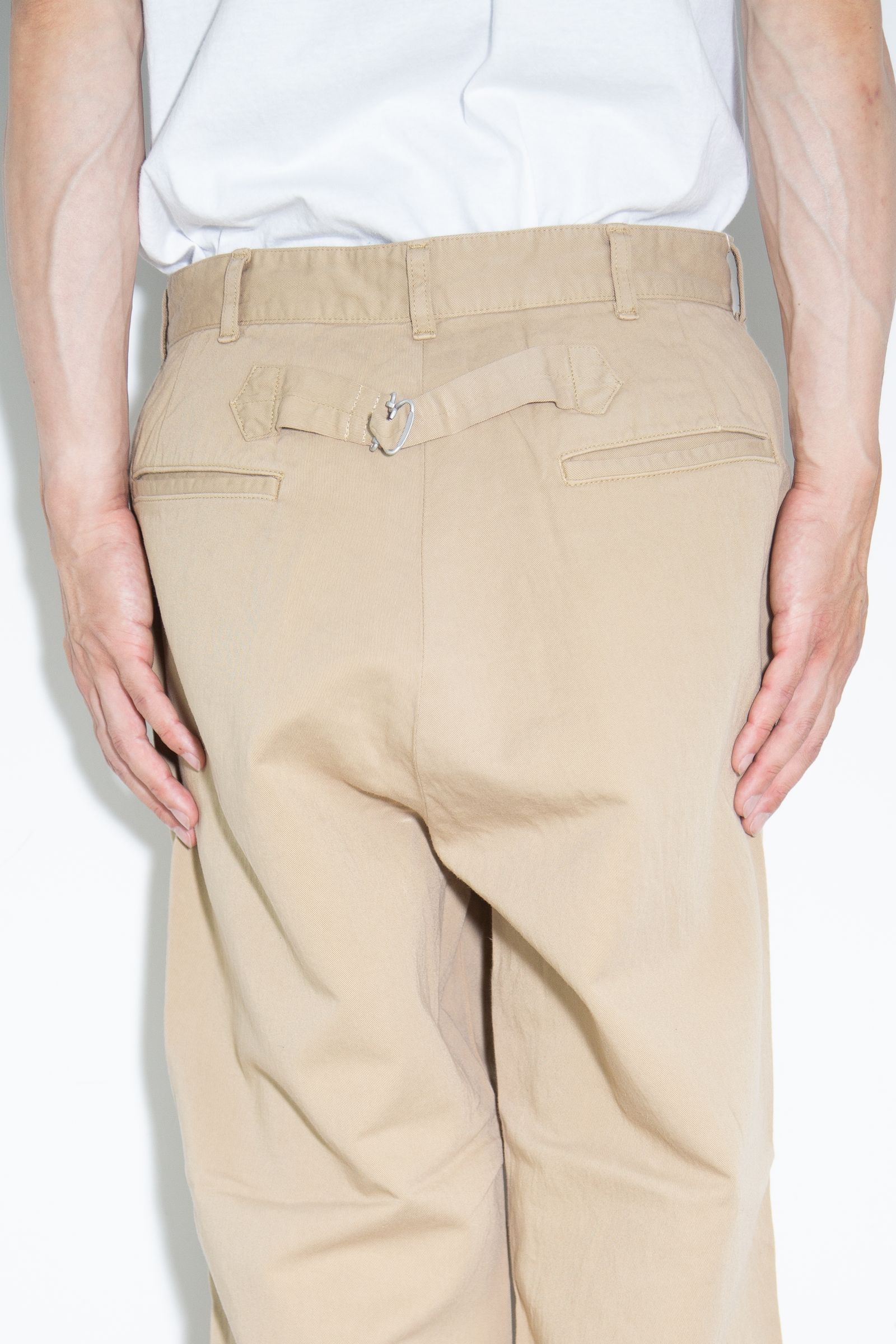 HYSTERIC GLAMOUR - [ラスト1点 サイズL] 和紙チノ 尾錠付ワークパンツ