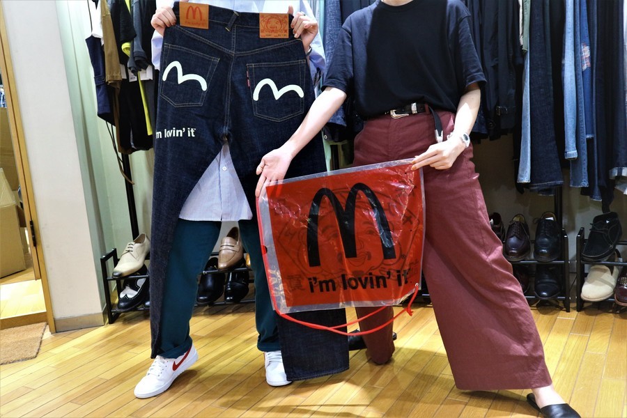 EVISU×McDonald's（エヴィス×マクドナルド）限定コラボデニムを特上の