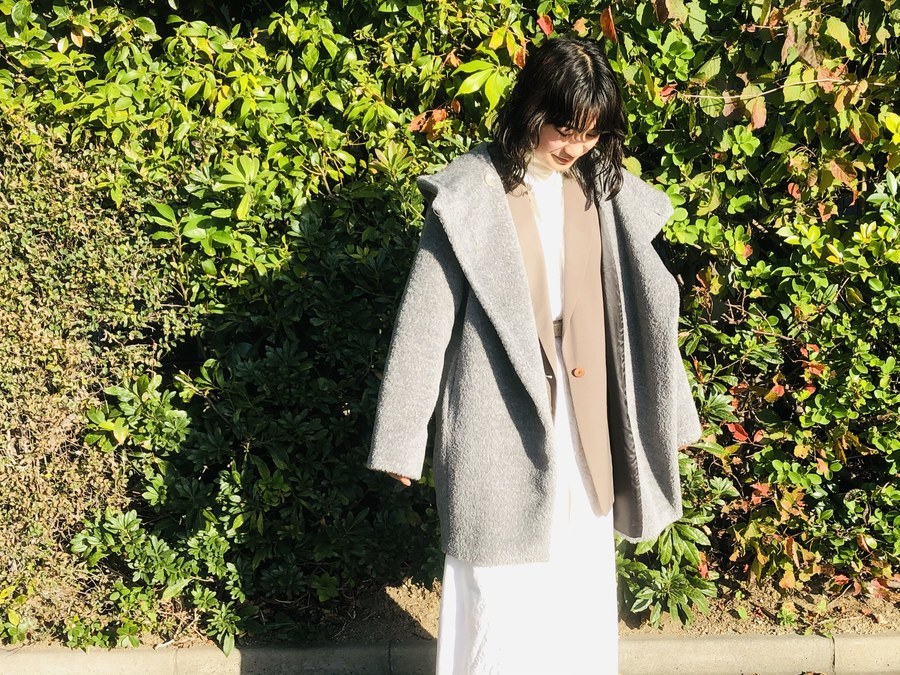 MAX MARA STUDIO /マックスマーラ ストゥディオ】アルパカシャギー