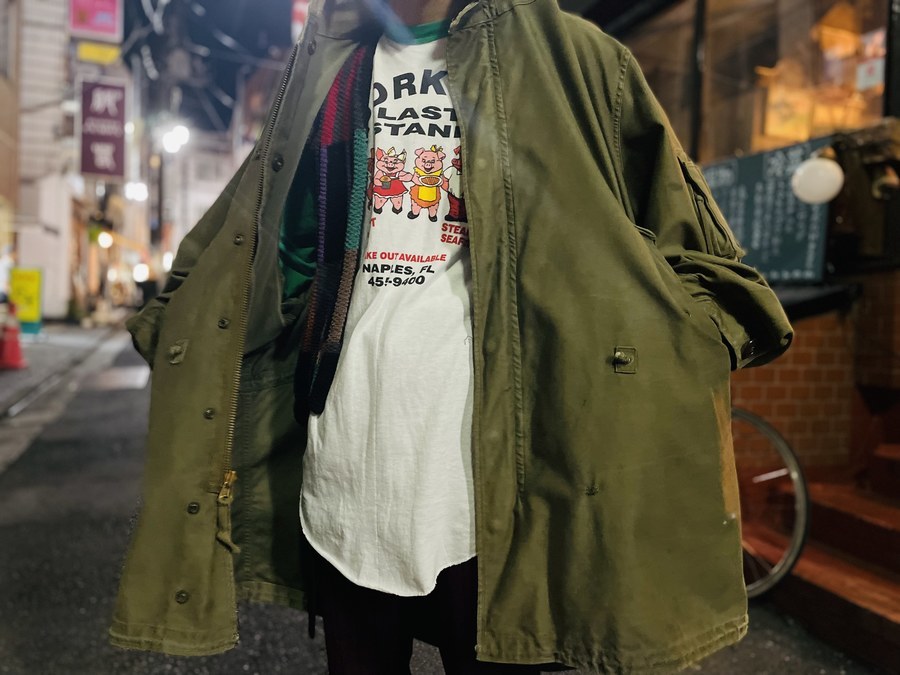 希少【US ARMY/ユーエスアーミー】M48モッズコート買取入荷です