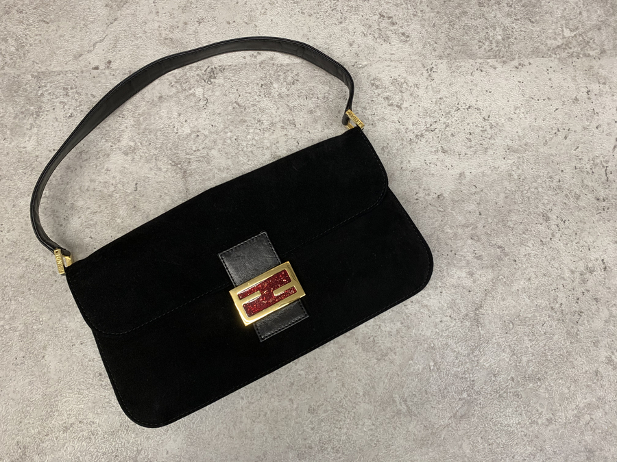 FENDI／フェンディ】よりスウェードワンショルダーバッグが買取入荷