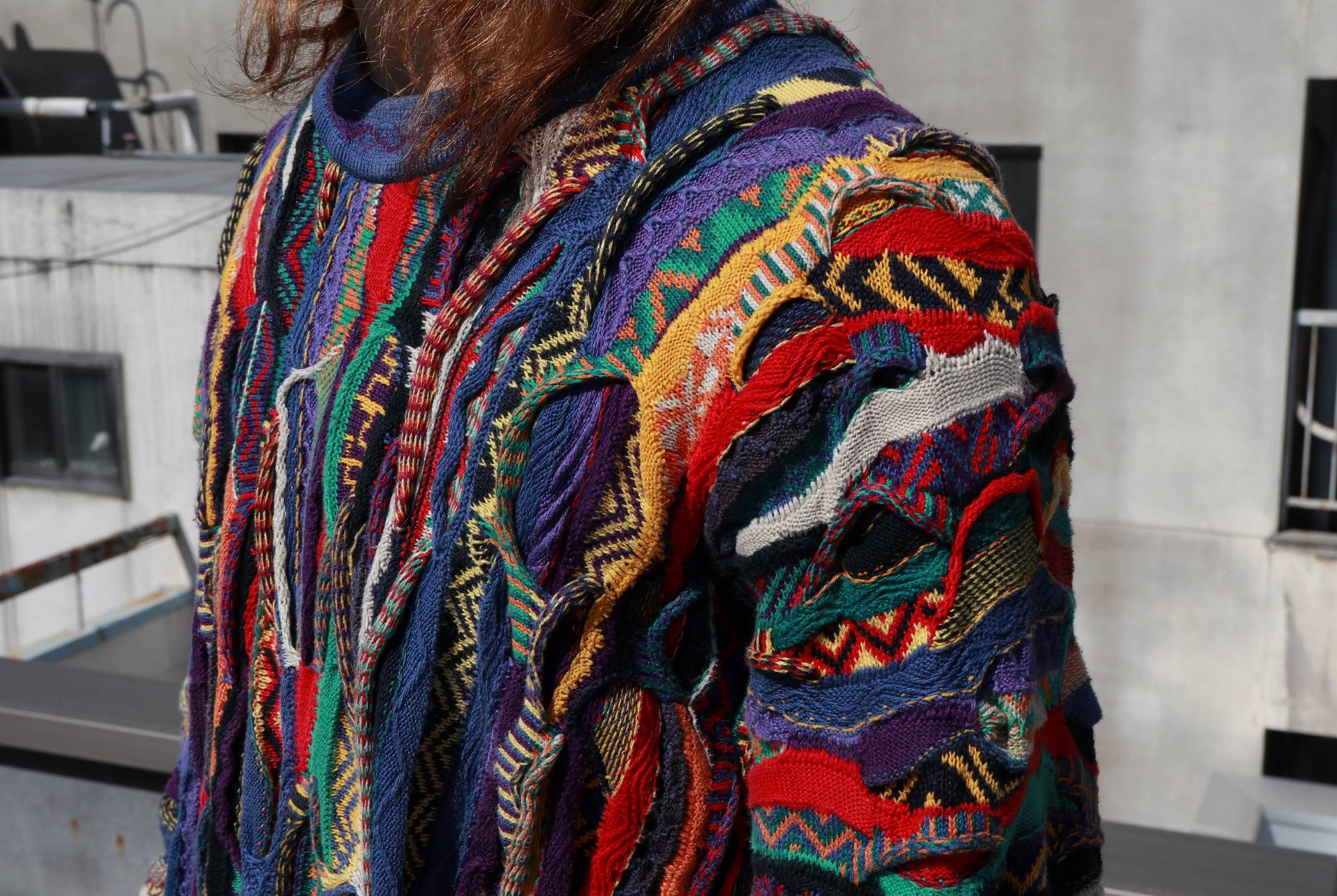 COOGI / クージー】マルチカラー3Dニット買取入荷[2023.03.09発行