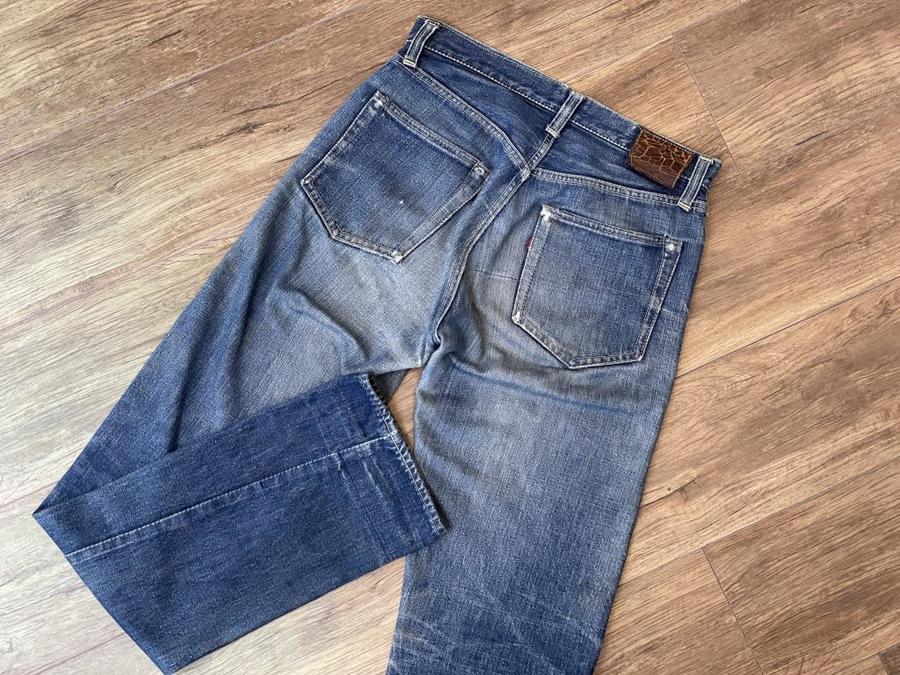 LEVIS】S501XX大戦モデル/月桂樹ドーナツボタン/革パッチ残存品