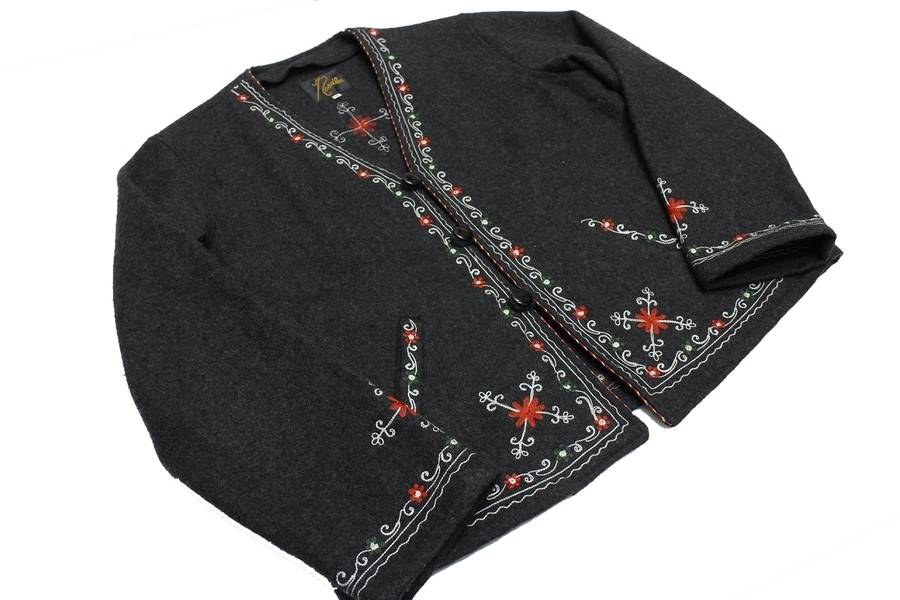 か*ゃ様 Needlesニードルズ チロリアンジャケット 編み込み刺繍装飾