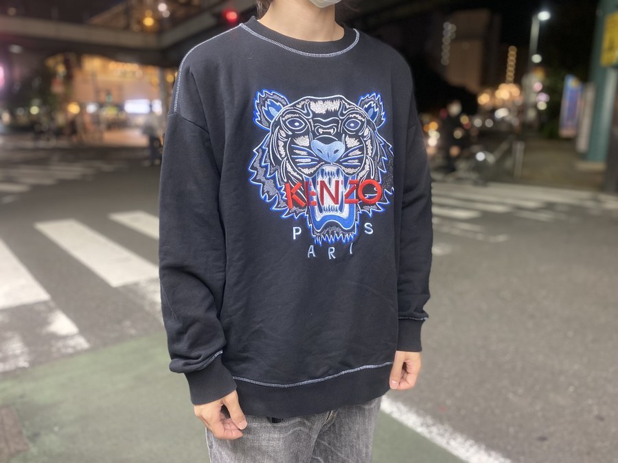 KENZO/ケンゾー】よりタイガー刺繍クルーネックスウェットを買取入荷