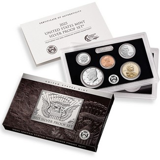 2025 S Silver Proof Set OGP | The Coin Vault