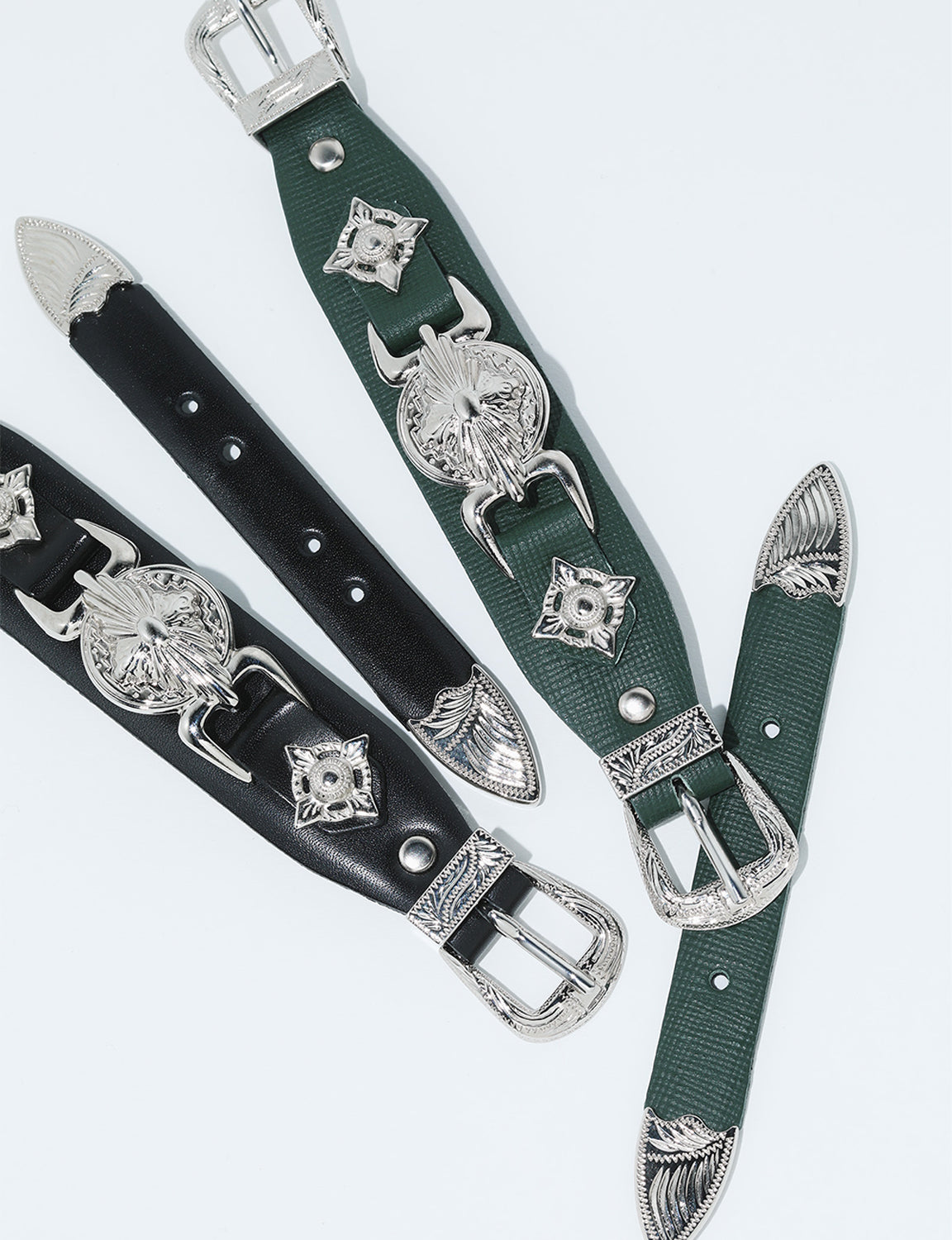 TOGA TOO - DOUBLE BUCKLE CONCHO BANGLE – The Contemporary Fix Kyoto