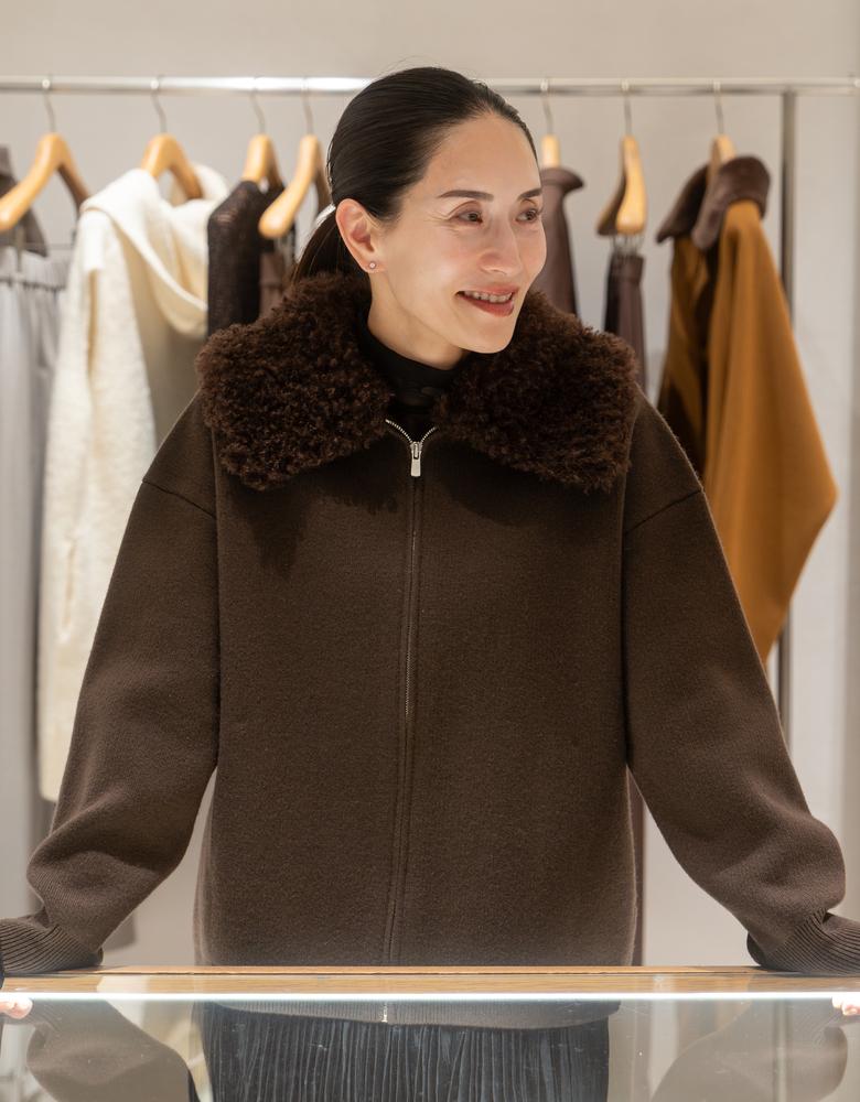 花*✨様 theory luxe 黒 ロングコート 花*✨様 theory luxe 黒 ロング