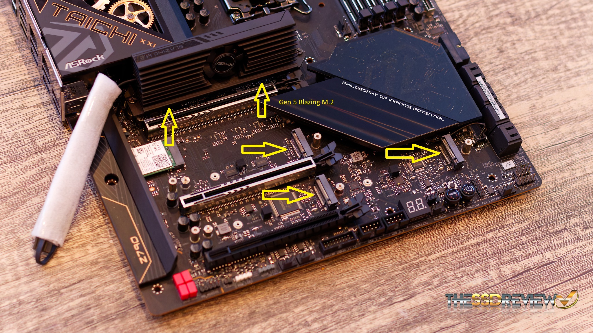 Building the TSSDR ASRock Z790 Taichi Core I5-13600K Test Bench