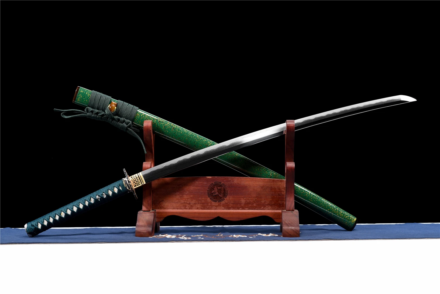 Green Katana | Green Sword | Wootz Steel Sword | Daito Sword