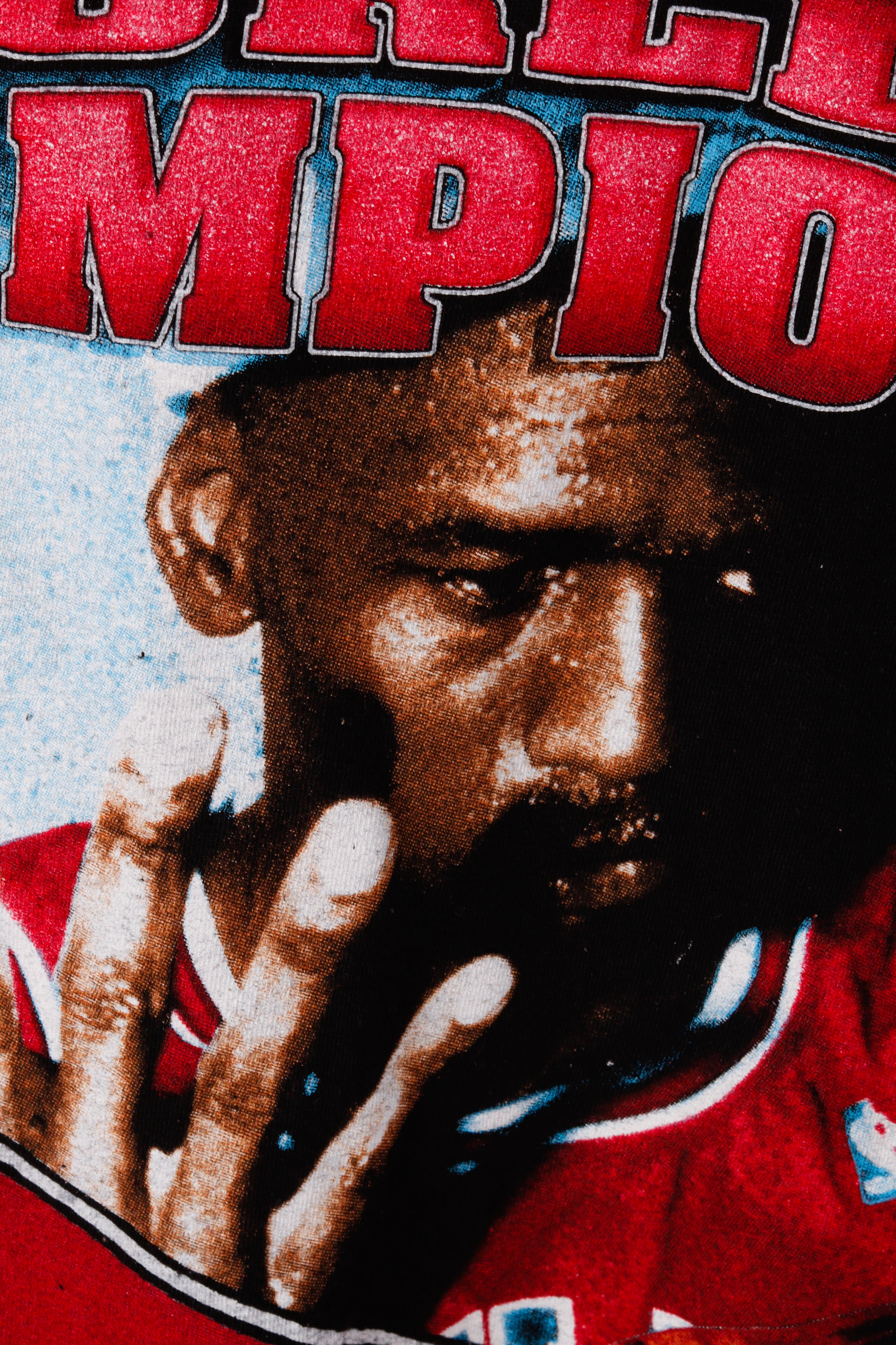 Vintage 1996 Chicago Bulls 'Soon To Be World Champions 72 Wins