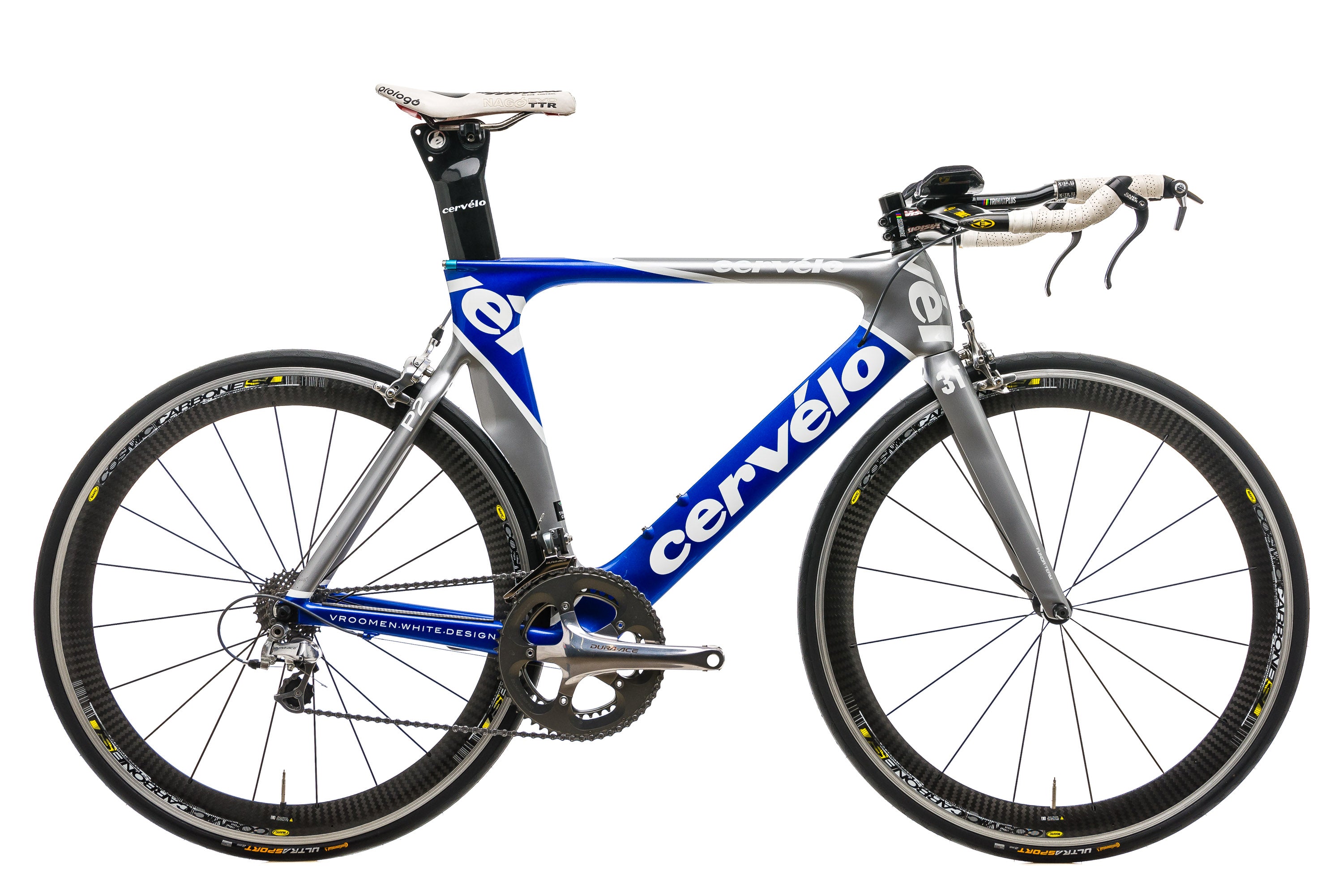 Cervelo P2 Time Trial Bike - 2009, 56cm | The Pro's Closet – The