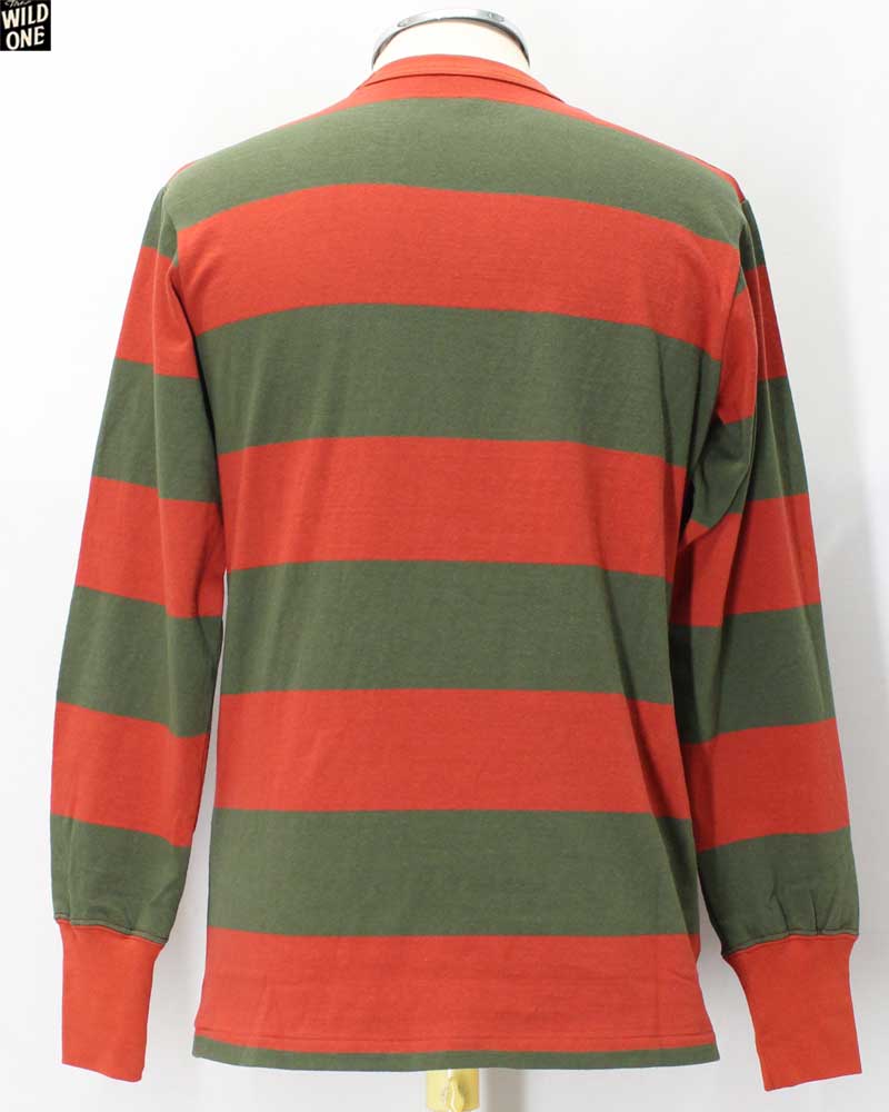 フリーホイーラーズ【ホリゾンタルストライプ（太ボーダー）長袖T