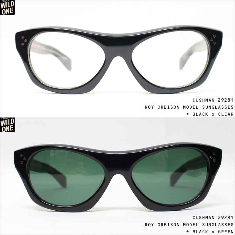 クッシュマン 【ロイオービソンモデル サングラス ＜ブラック x