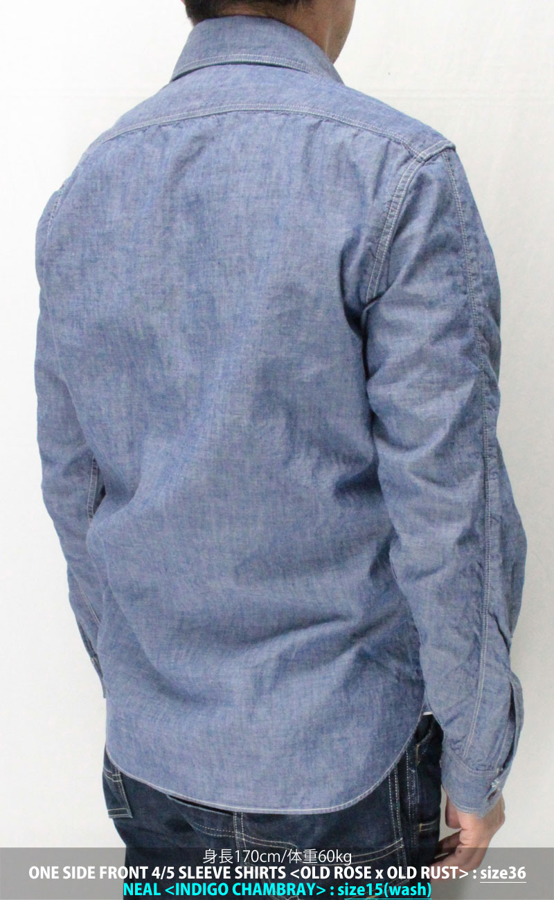 フリーホイーラーズ 30'sスタイルワークシャツ 【ニール ＜インディゴ