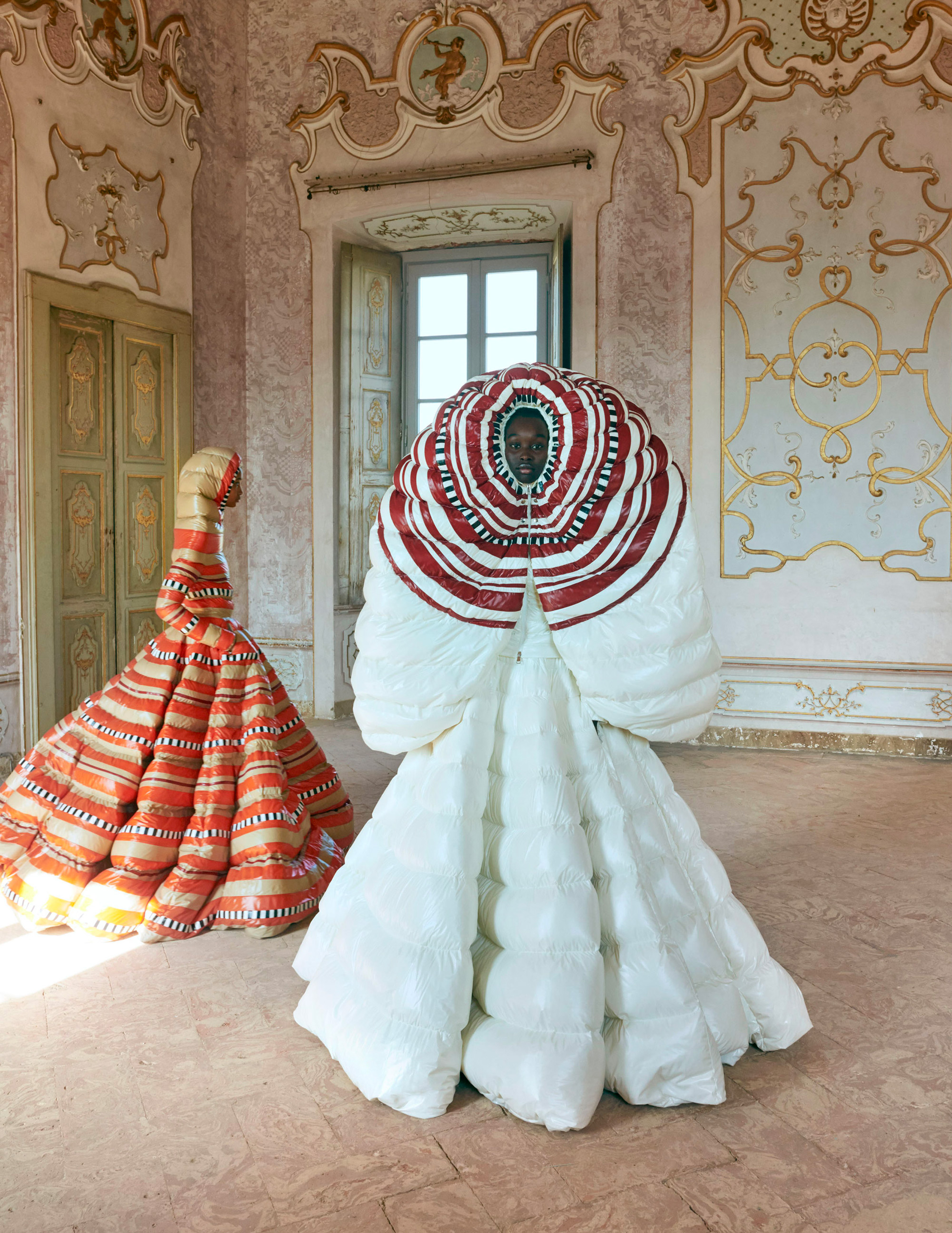 Dramatically Sweeping Dresses by Pierpaolo Piccioli Resemble