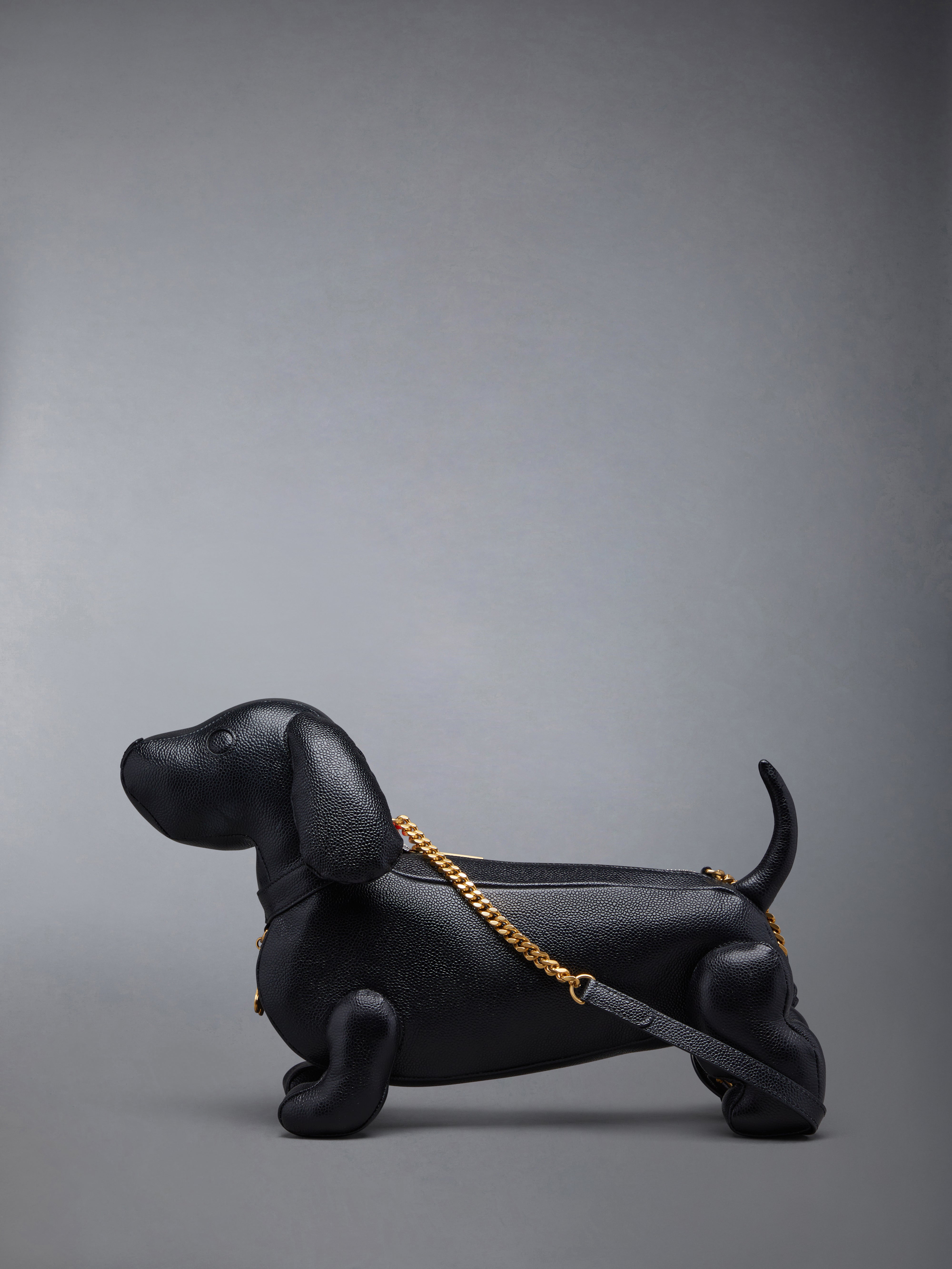 ペブルグレイン チェーン ミニ HECTOR バッグ | Thom Browne