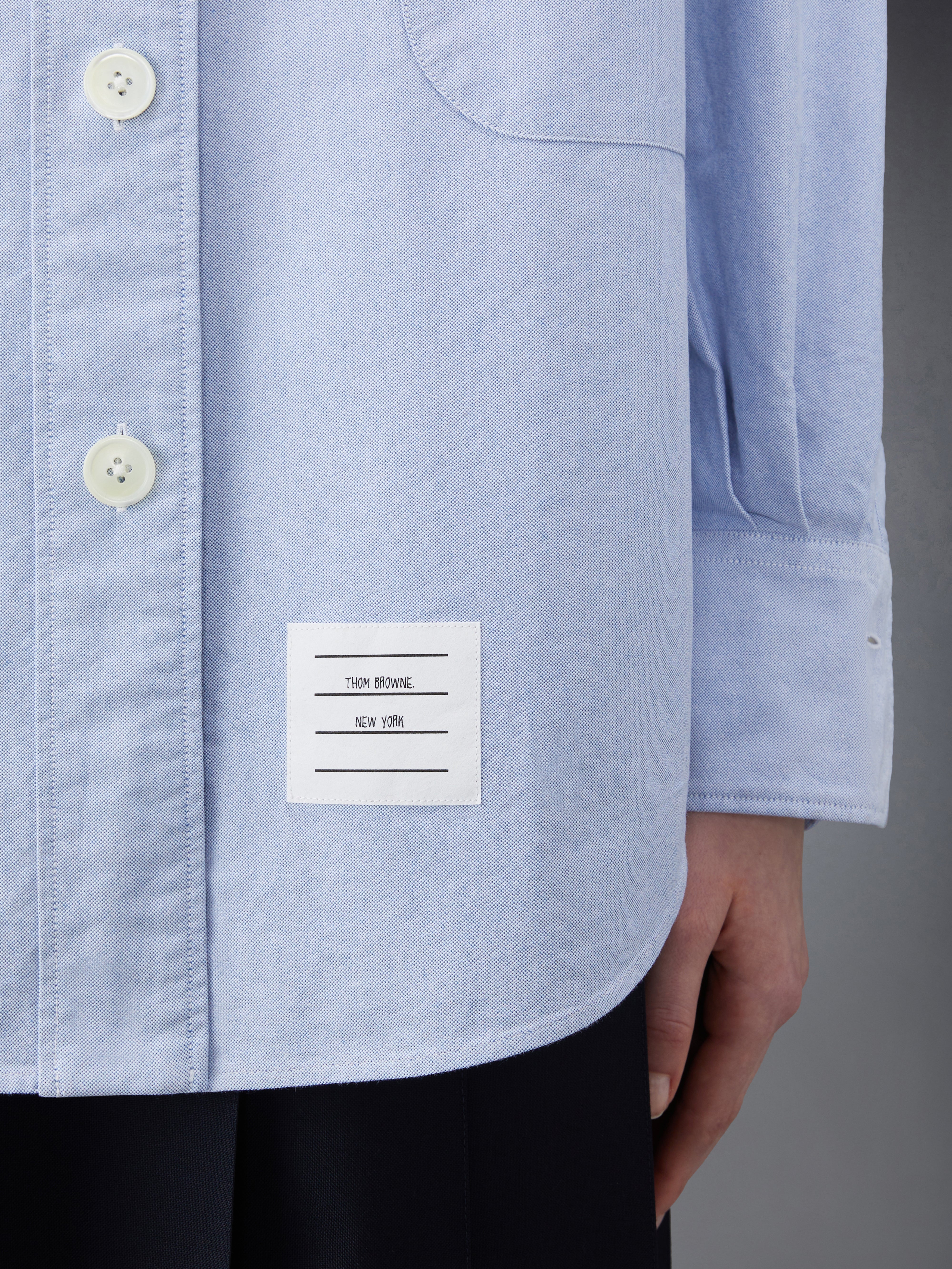 オックスフォード アームバンド スーパーサイズ シャツ | Thom Browne