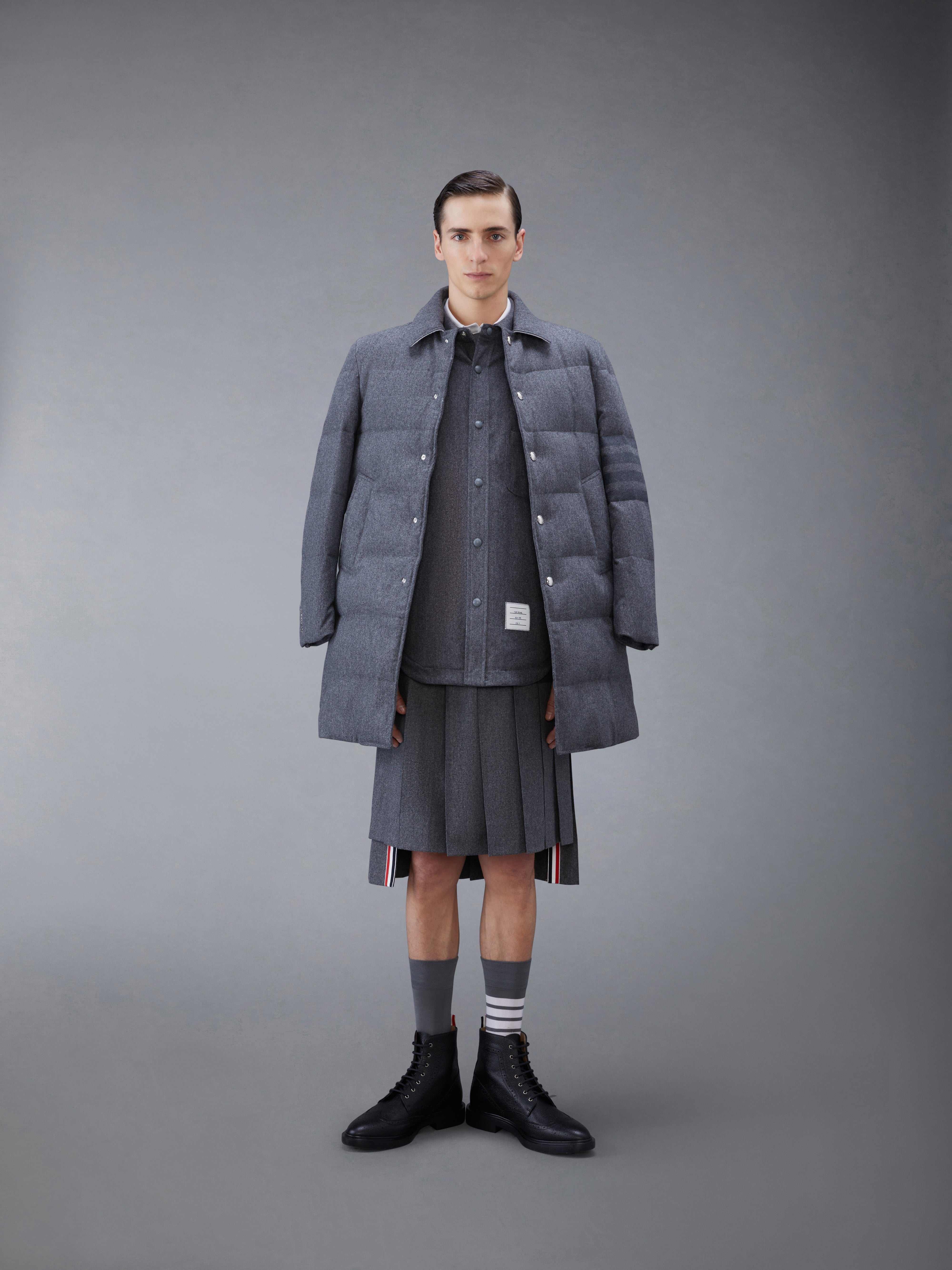 フランネル 4BAR シャツジャケット | Thom Browne