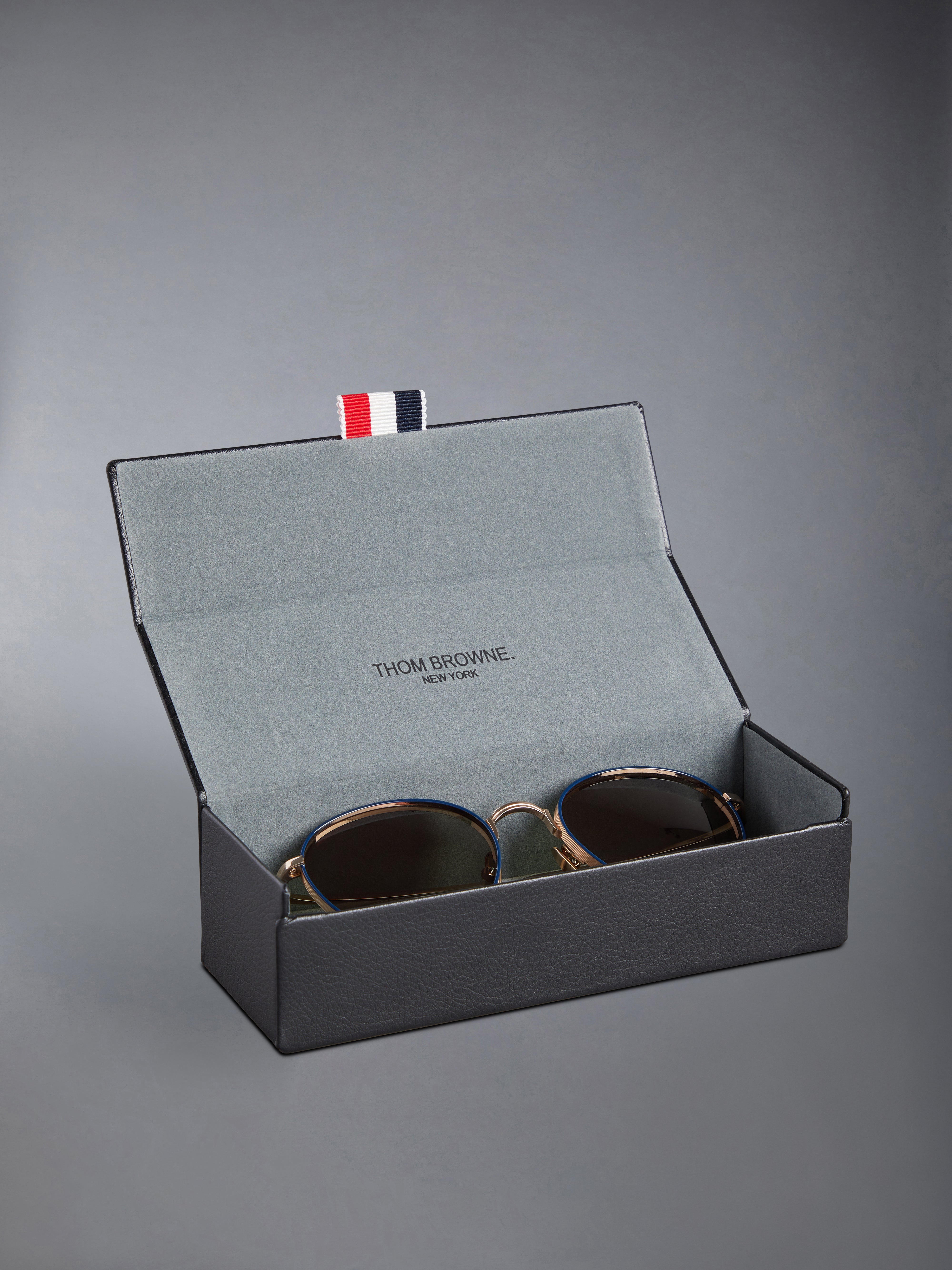 チタンラウンドサングラス | Thom Browne