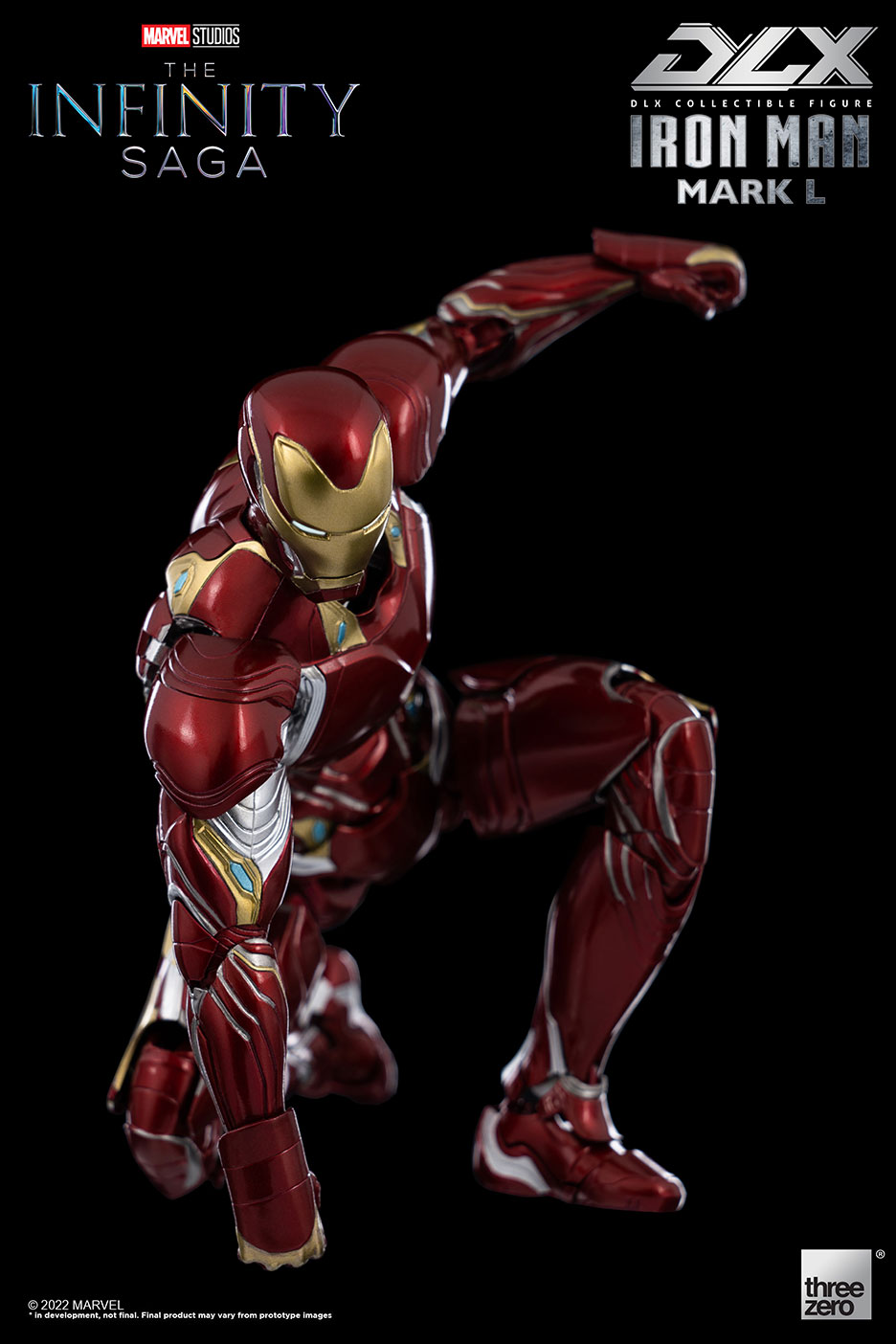 Marvel Studios: The Infinity SagaDLX Iron Man Mark 50 – threezero