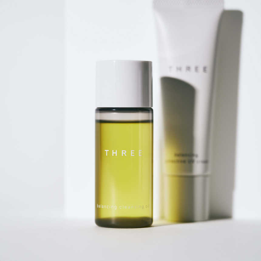 クレンジングオイル トライアルサイズ プレゼント | THREE（スリー