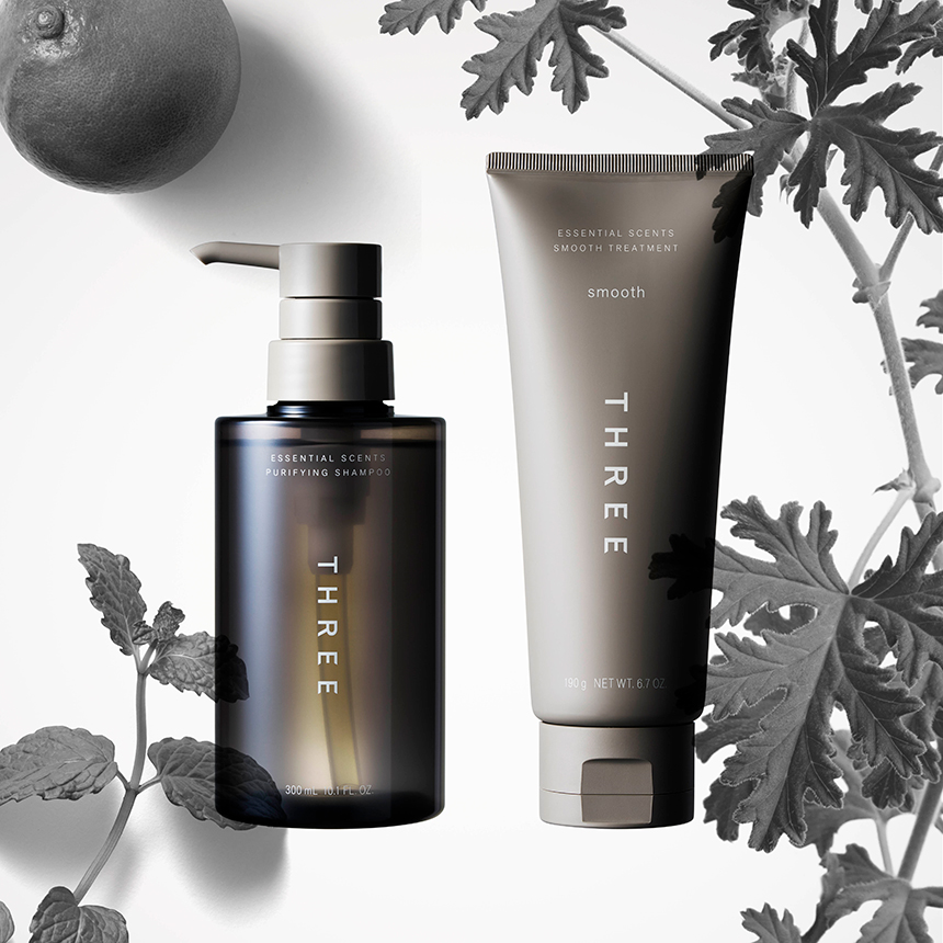 THREE3点セット THREE 3点セット シャンプー トリートメント ス