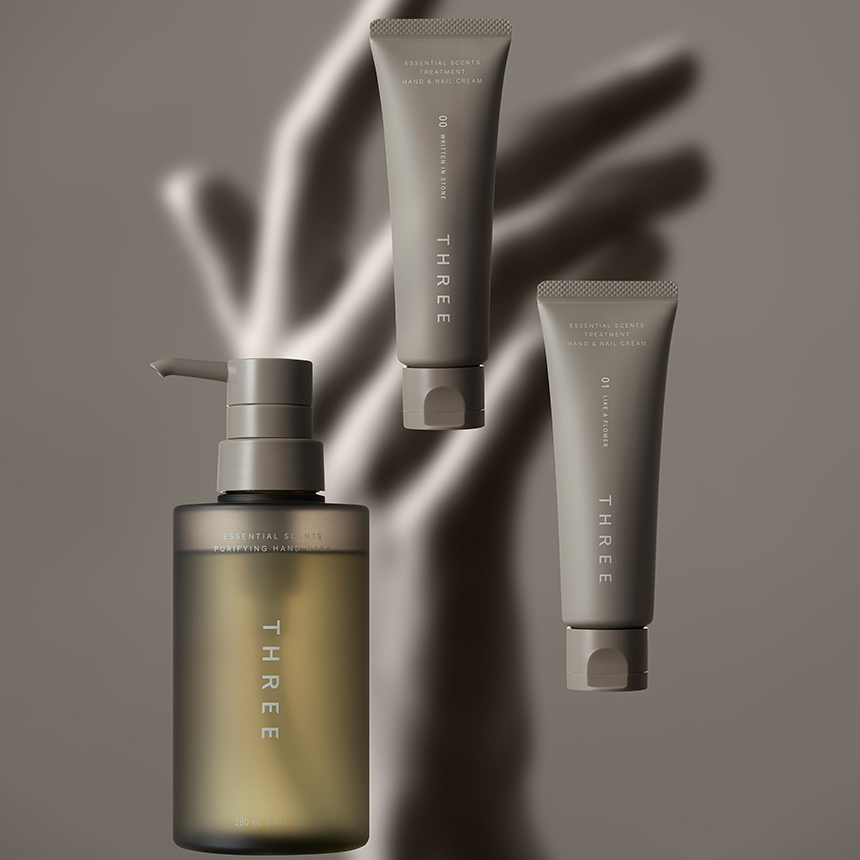 THREE エッセンシャルセンツ ハンドケア セット | ハンド & ボディケア