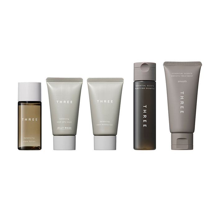 THREE バランシングステム & ヘアケア トライアルセット | スキンケア