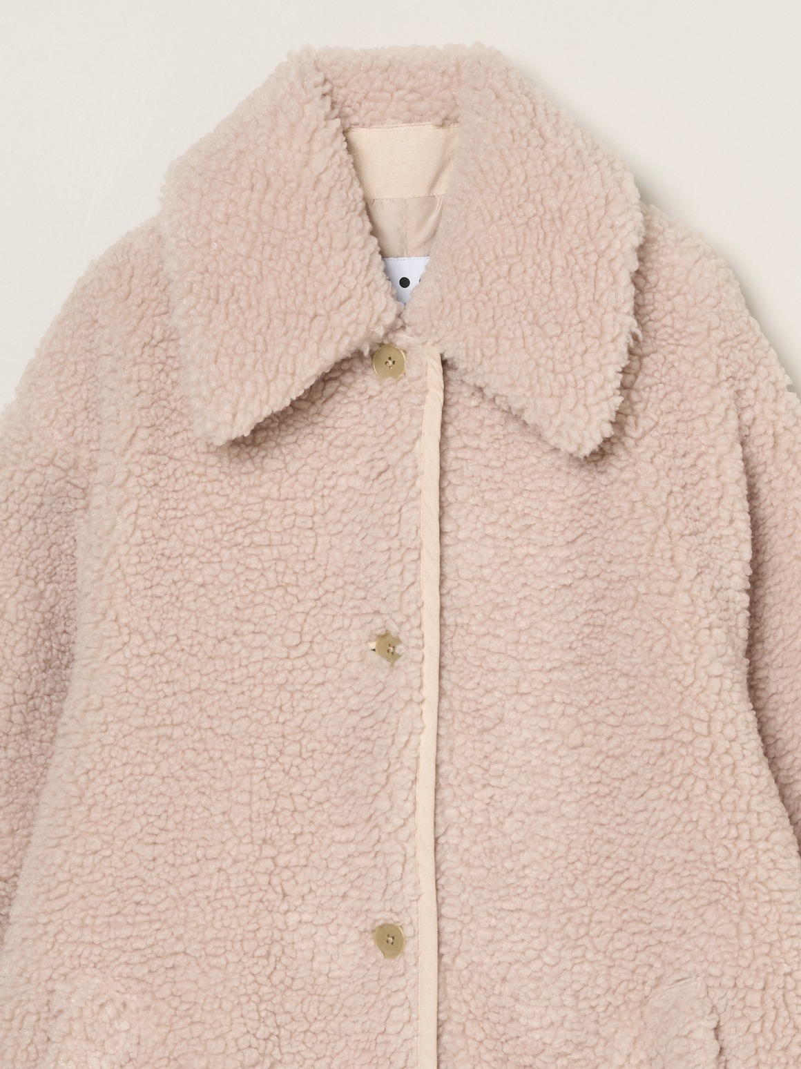 Ecopel boa long coat｜スリードッツ オフィシャルオンラインショップ