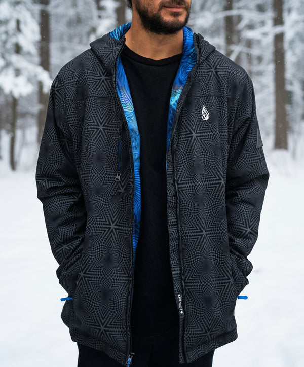 Sanador Obsidian Jacket by Luke Brown - Threyda Art and Apparel