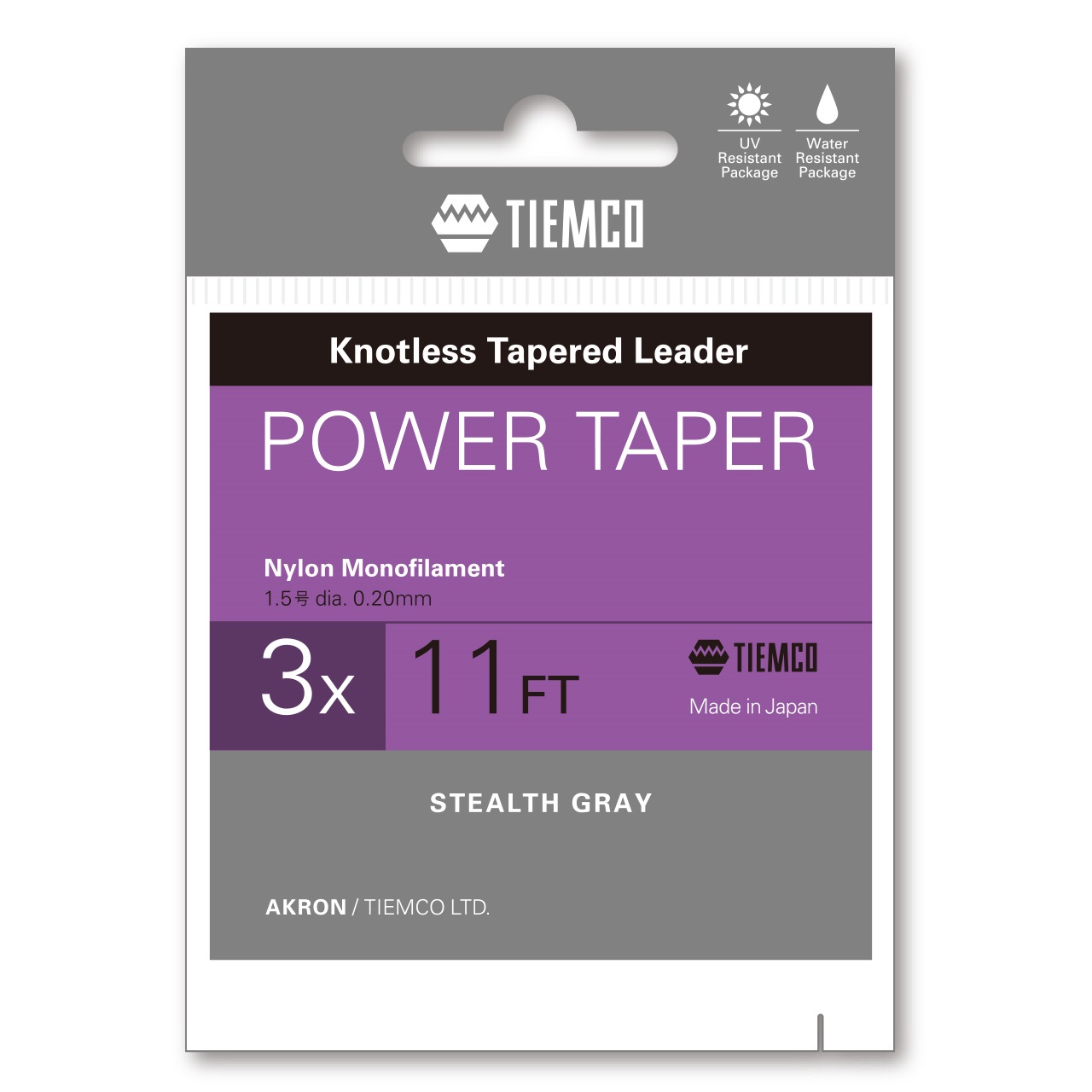 パワーテーパーリーダー | TIEMCOフライフィッシング公式サイト | Fly