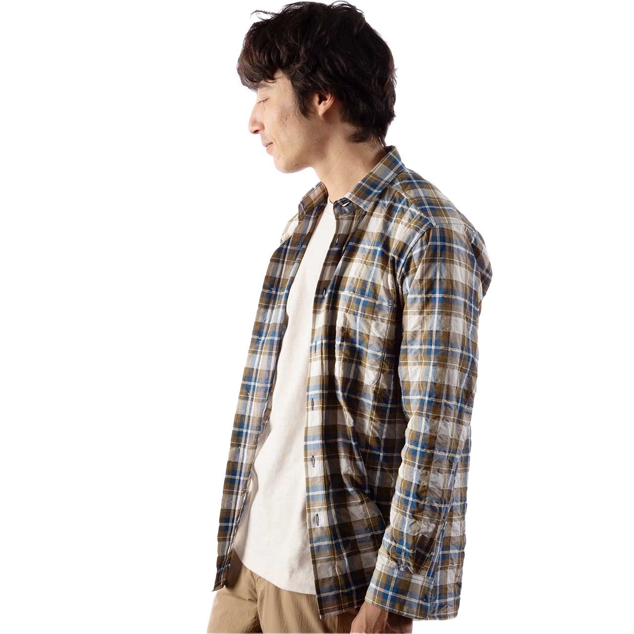 Cシールドサーフェスチェックシャツ(Men's) | Foxfire ブランド公式