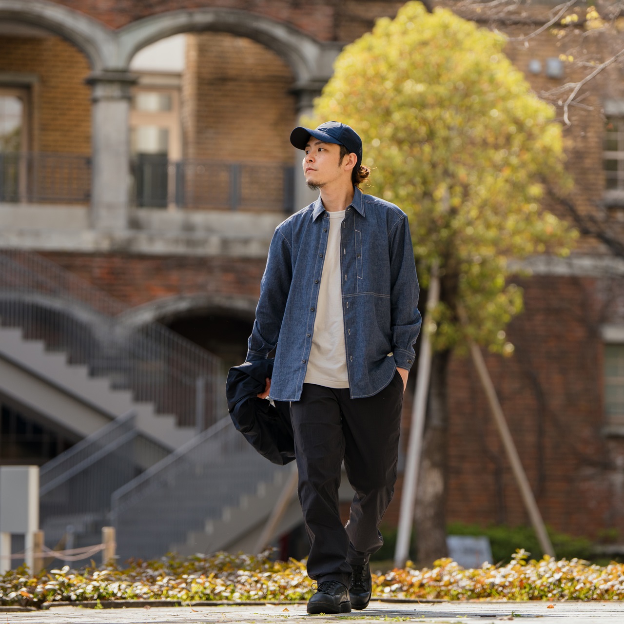 クールマックスシャンブレーシャツ (Men's) | Foxfire ブランド公式