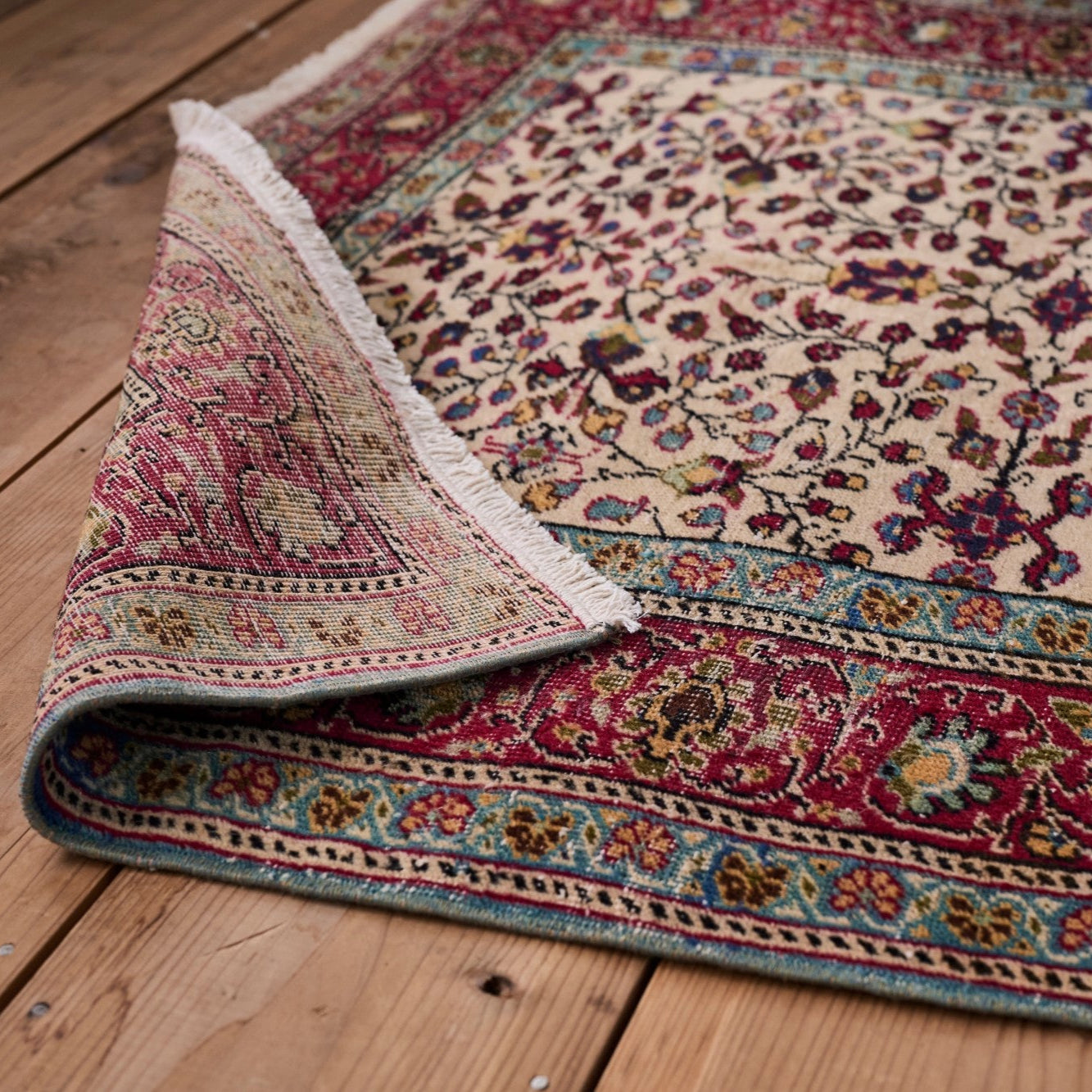 ヴィンテージラグ | トルコ・カイセリ No.03 | 赤色 | 170×105 – tiflo