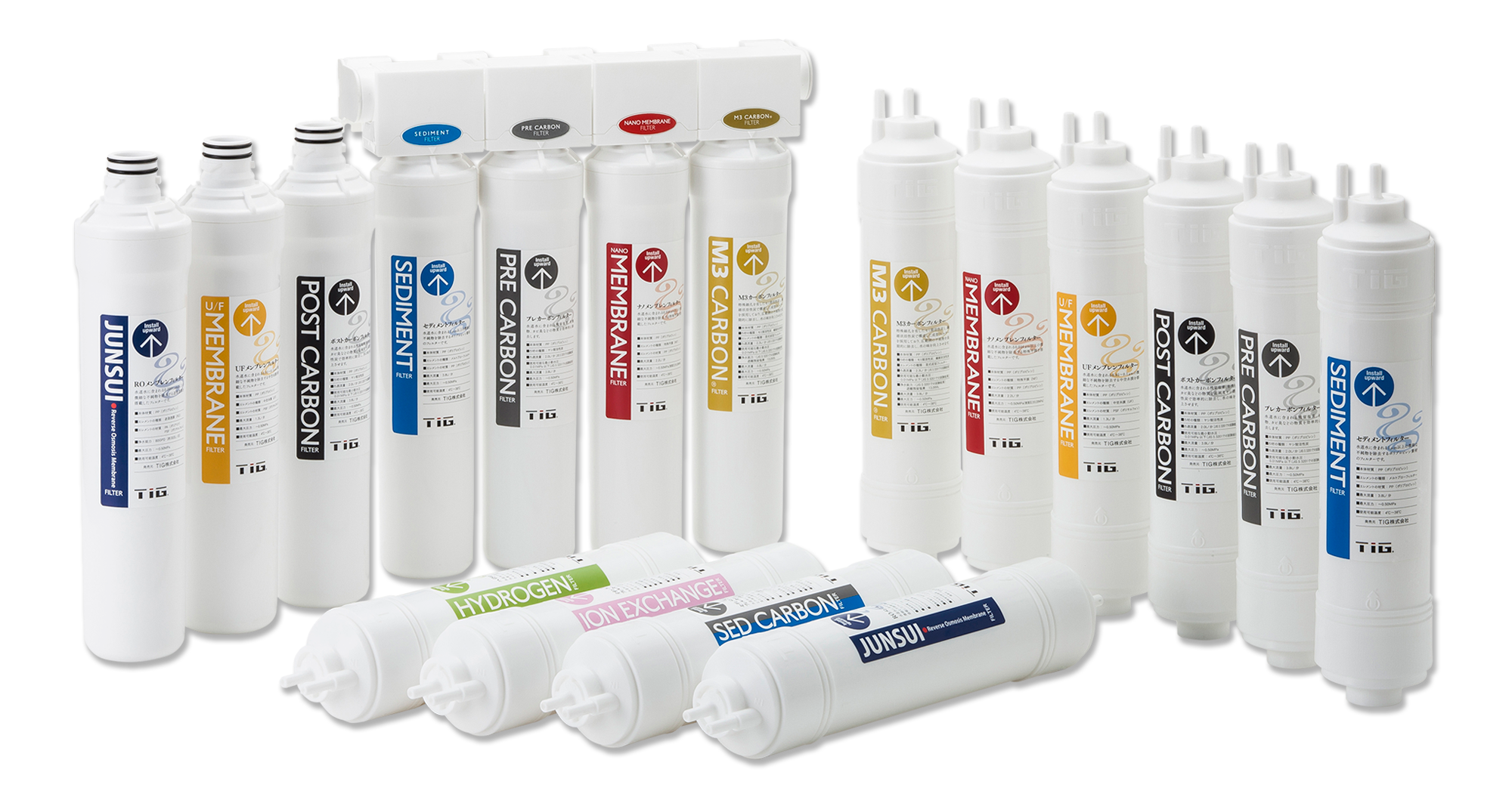 ウォーターサーバー用カートリッジフィルター｜s-SERIES｜TIG株式会社