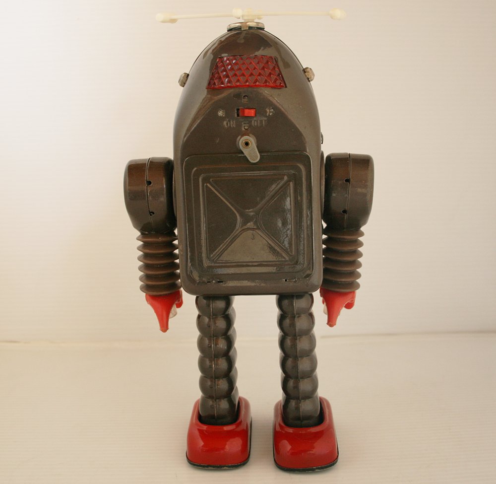 Asakusa ATD Japan 60's Thunder Robot Battery Operated 11.5 inches