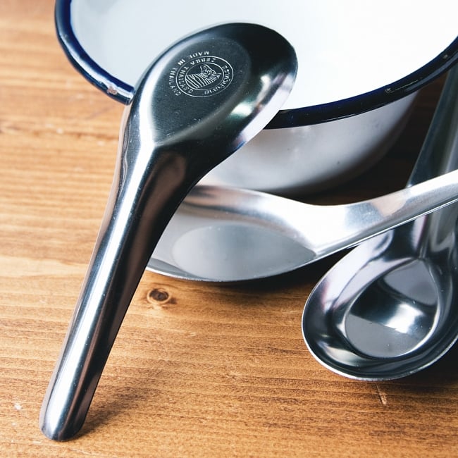 ゼブラ社製 タイ屋台のレンゲ6本セット ZEBRA - 13cm の通販