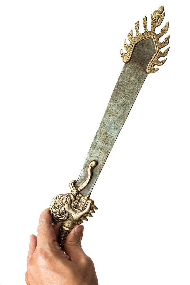 チベット密教法具 文殊菩薩の利剣 - ガドゥガ - 40cm の通販[送料無料
