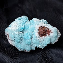 一点物〕ブルースミソナイト 原石 天然石 ニューメキシコ産〔128g〕 の