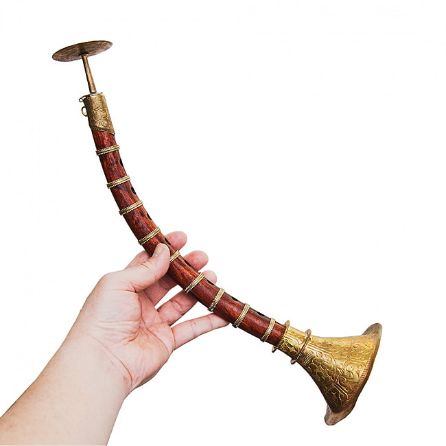 シャナーイ shanai ネパールの伝統的ラッパ の通販[送料無料