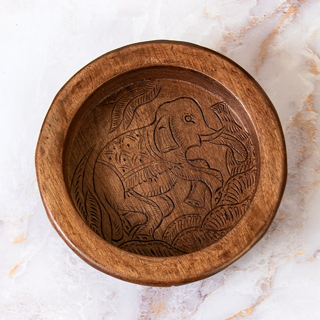 1点もの】カシミールの細密彫刻 スタンディングボックス 高さ22cm程度