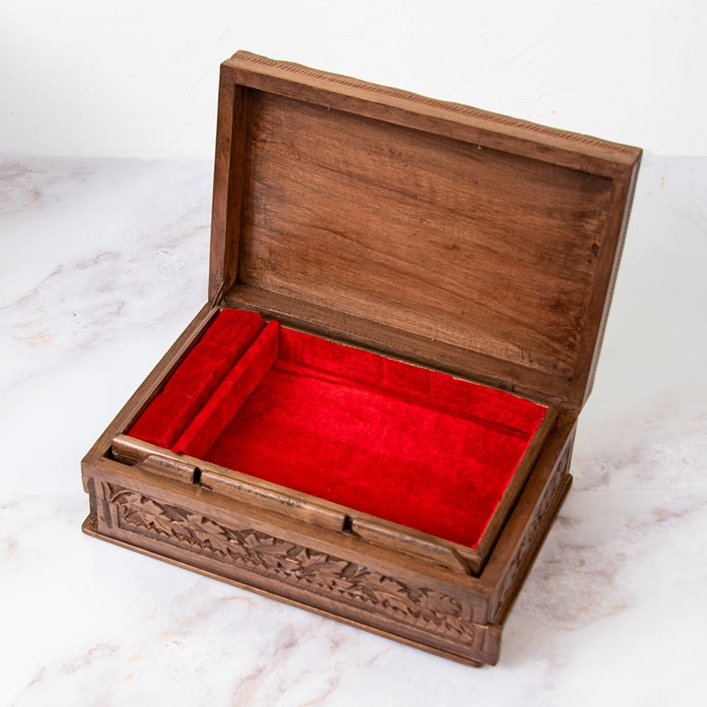 送料無料 宝石箱 インテリア インド アジアン (1点もの)カシミールの