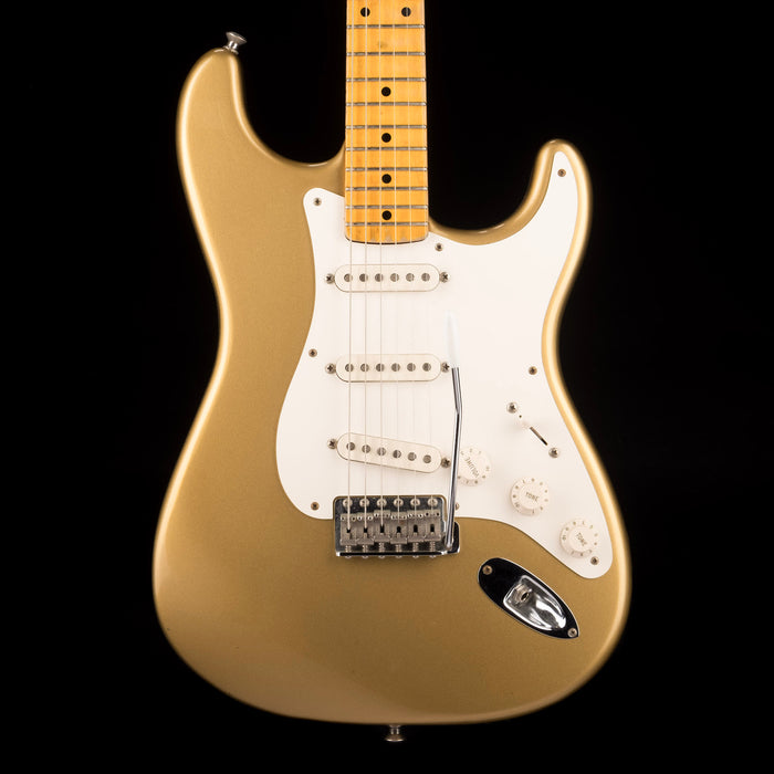 Pre Owned 1990s Fender Made In Japan VJ ST-57 Strat Gold With Gig