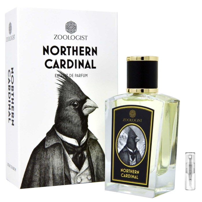 Zoologist Northern Cardinal - Extrait de Parfum - Perfume Sample