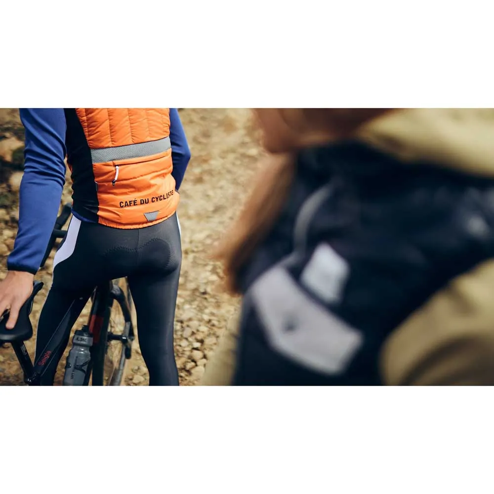 Café du cycliste Maya ジレ オレンジ | Bikeinn ベスト