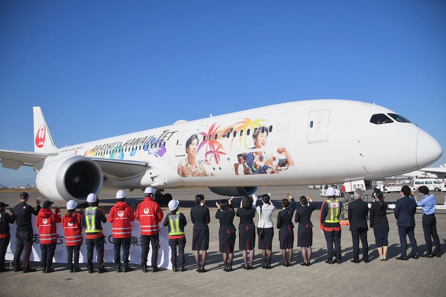 HAWAII JETでリゾッチャ再現 JAL、“日本のはわい”上空を飛ぶ「ハワイ