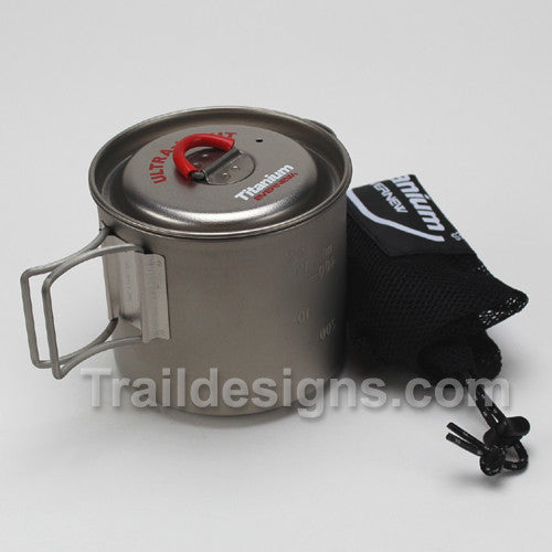 Evernew Titanium 500ml Ultra Light Mug Pot (ECA266) – Trail Designs