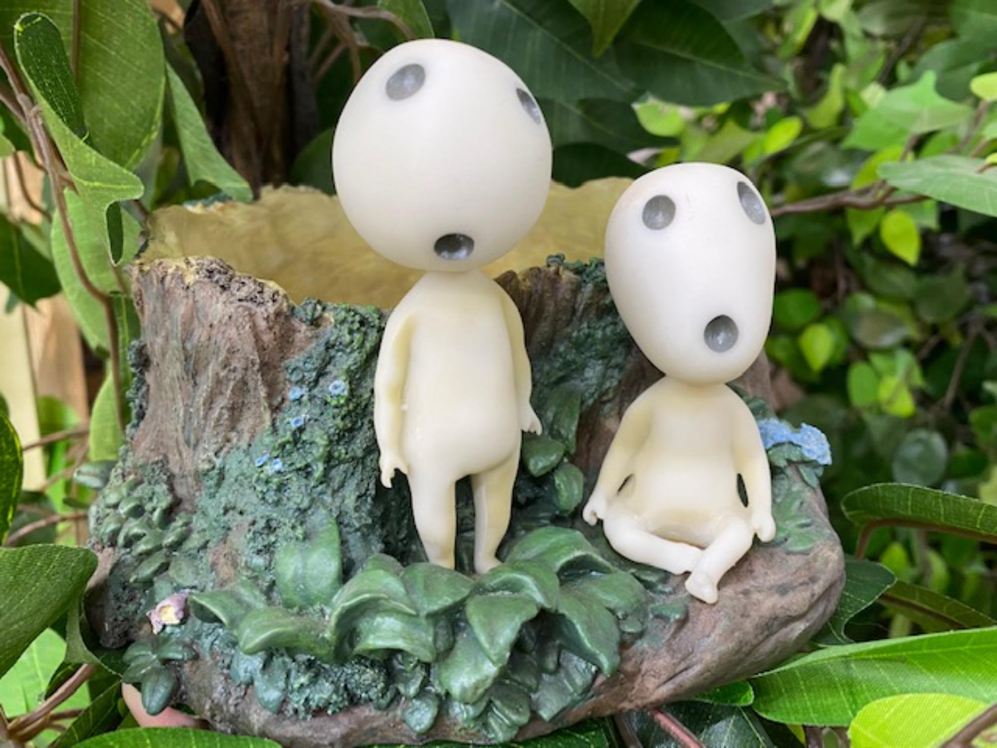 廃盤レア品] もののけ姫コダマの住処 ジブリ ガーデニング・プランター