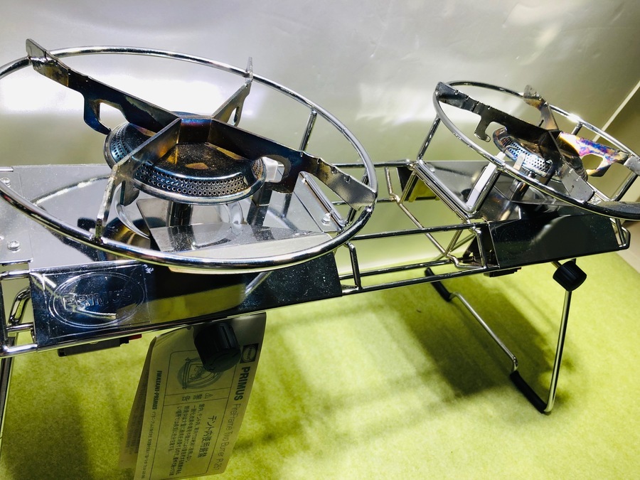 希少品 イワタニプリムス P-2FLA-AL ツーバーナーコンロ 希少品